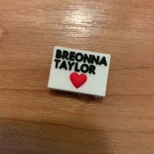 One Piece BREONNA TAYLOR LOVE Shoe Charm